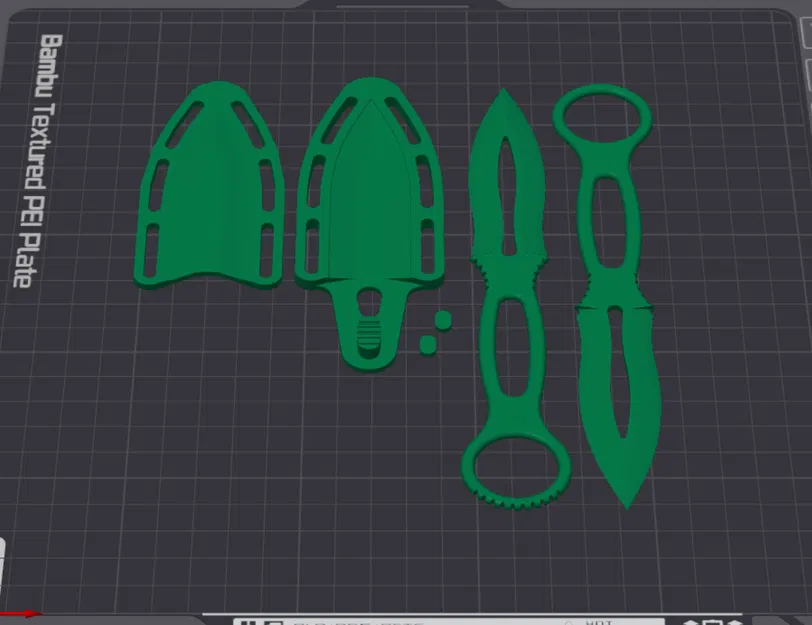 Dao găm prototype Stingline V1.0 kèm vỏ snap retention - Image 3