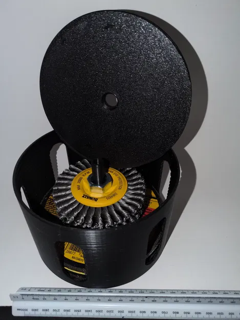 Hộp Đựng Đĩa Máy Mài Góc Nắp Vặn (Tối đa đĩa 6in) - Image 2