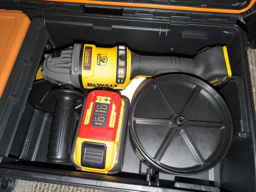 Hộp Đựng Đĩa Máy Mài Góc Nắp Vặn (Tối đa đĩa 6in) - Image 3