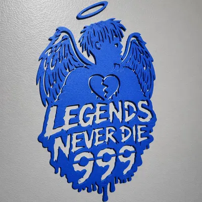 JUICE WRLD X LEGENDS NEVER DIE (999) - Tranh treo tường