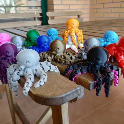 Bạch tuộc mini dễ thương (Cute Mini Octopus)