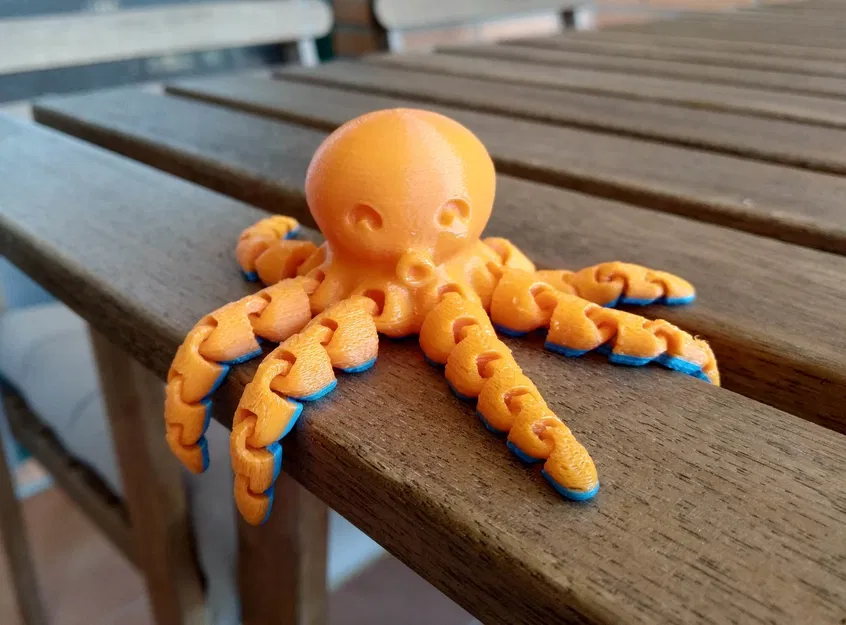 Bạch tuộc mini dễ thương (Cute Mini Octopus) - Image 6