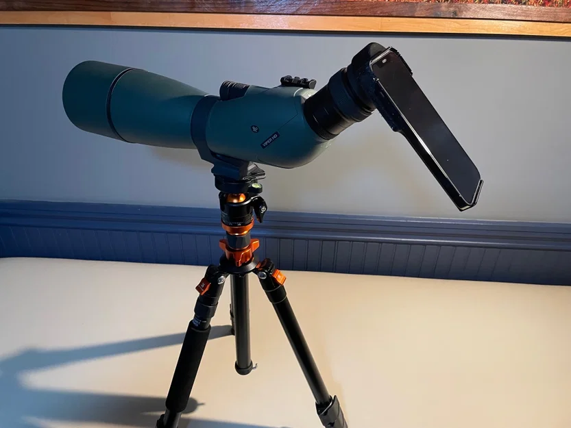 Ngàm gắn iPhone 12 Pro cho Spotting Scope - Image 3