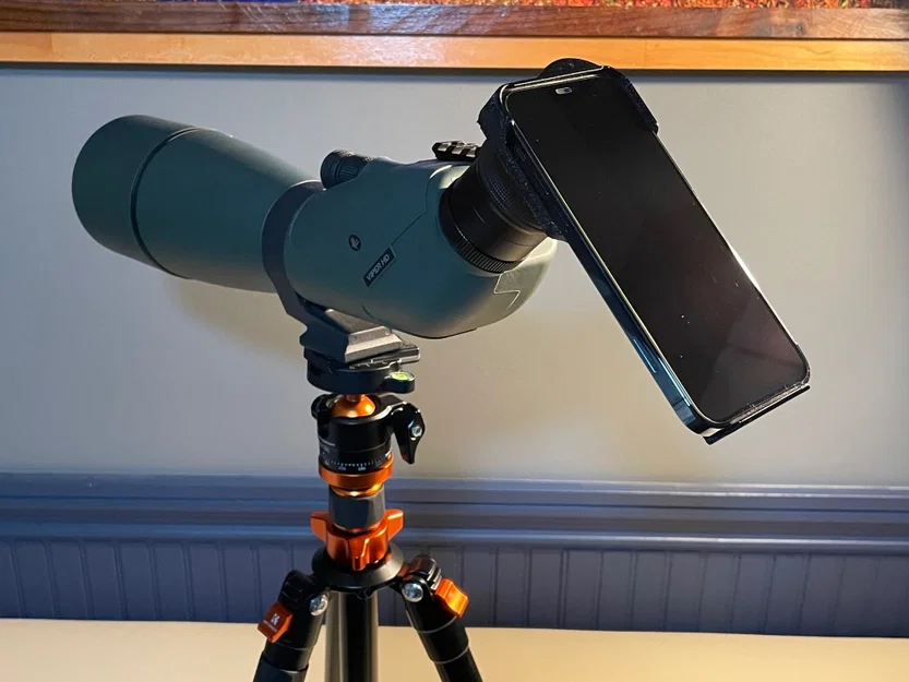 Ngàm gắn iPhone 12 Pro cho Spotting Scope - Image 4