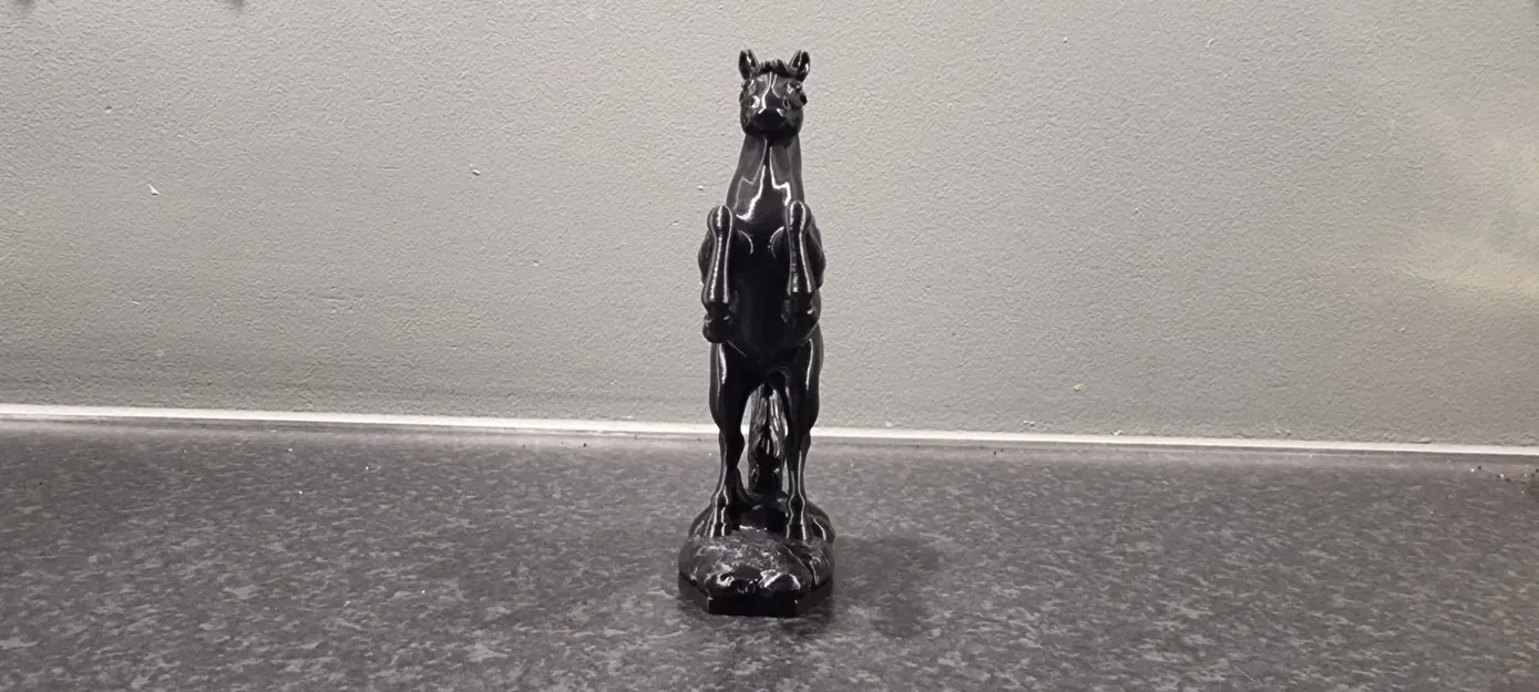 Tượng điêu khắc ngựa chồm (Horse sculpture) - Image 2