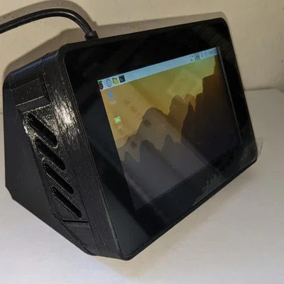 Vỏ Raspberry Pi 5" Touch Display 2 kèm chân đế cho Raspberry Pi 5
