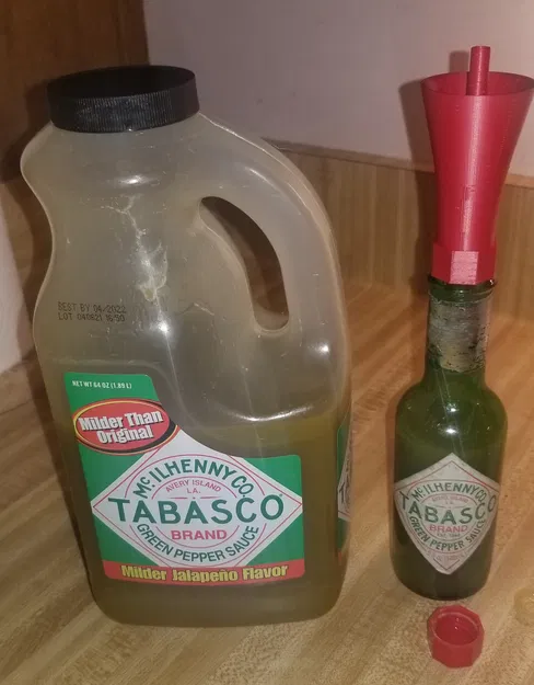 Phễu châm Tabasco 148 & 60 ml (Refill Funnel) - Image 1