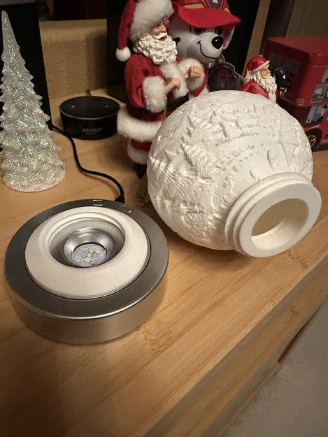 Quả Cầu Tuyết (Snow Globe) Kèm Chân Đế Tháo Rời - Image 1