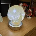 Quả Cầu Tuyết (Snow Globe) Kèm Chân Đế Tháo Rời - Thumbnail 2