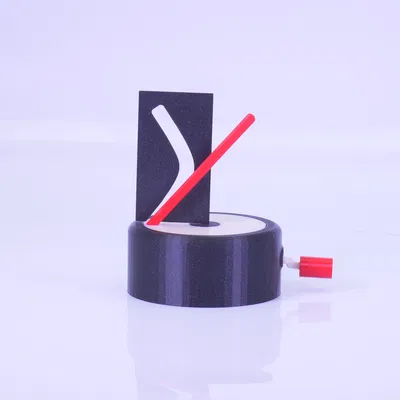 Ảo giác Cột thẳng + Lỗ cong (Straight Pole + Curved Hole Illusion)