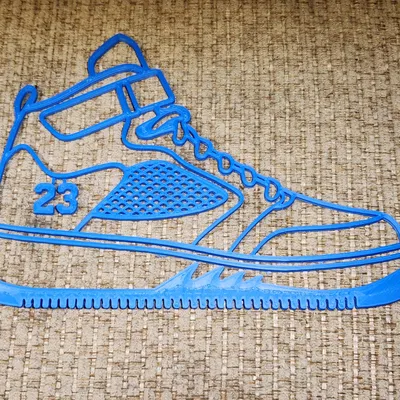 Tranh Treo Tường Silhouette Jordan Fusion 5 (Wall Art)