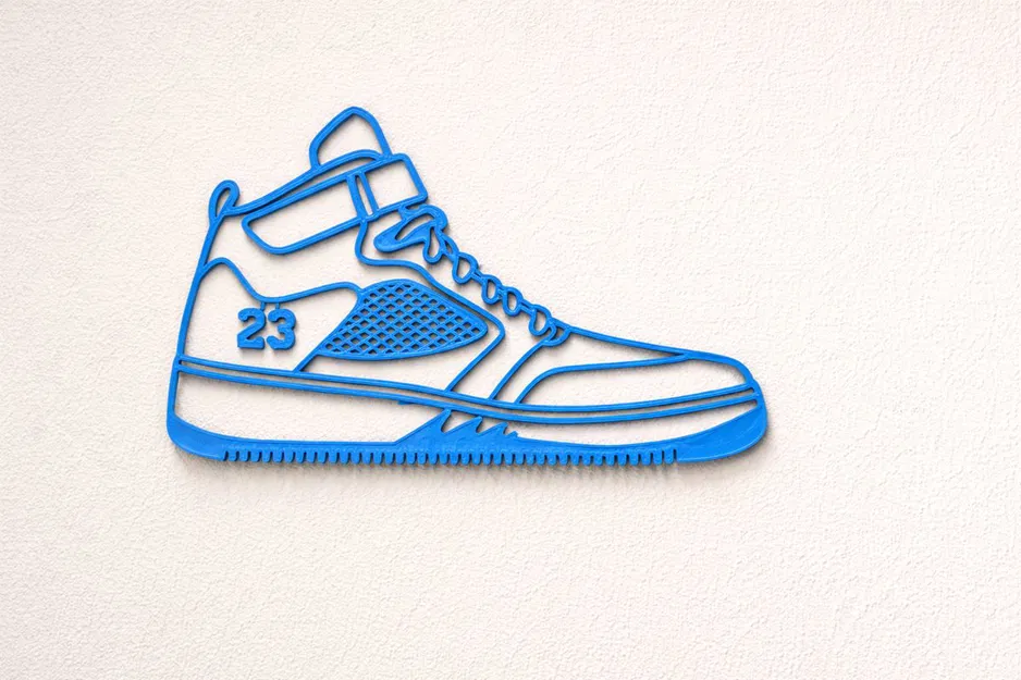 Tranh Treo Tường Silhouette Jordan Fusion 5 (Wall Art) - Image 2