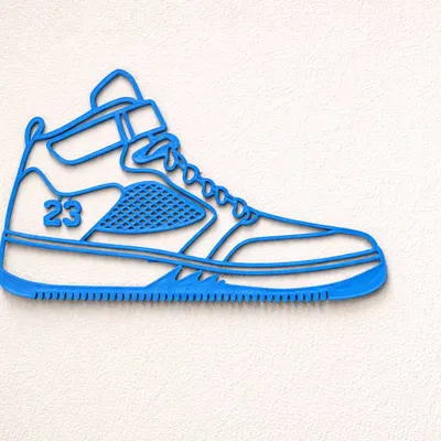 Tranh Treo Tường Silhouette Jordan Fusion 5 (Wall Art)