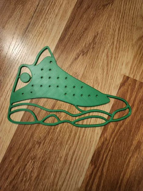 Jordan XIII (13) Wall Art – Tranh treo tường silhouette - Image 1