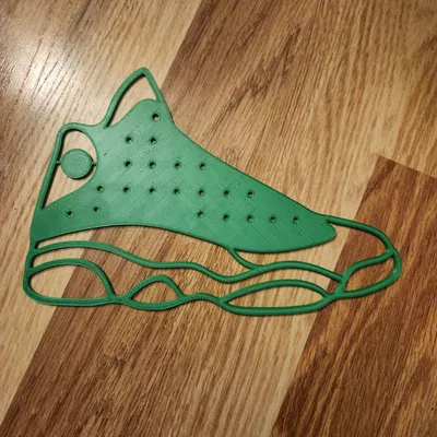 Jordan XIII (13) Wall Art – Tranh treo tường silhouette