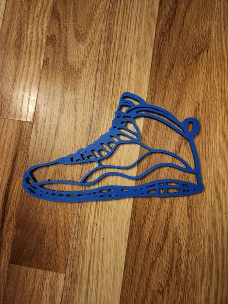 Jordan X (10) Wall Art – Tranh treo tường silhouette - Image 1