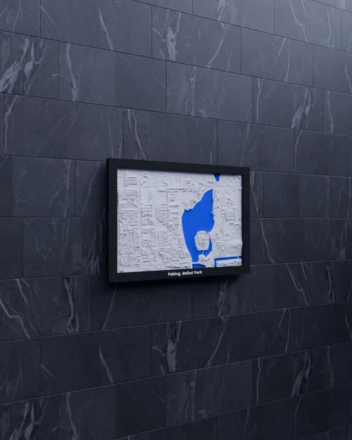 Peking, Beihai Park, China - Mô hình thu nhỏ 3D - Image 4