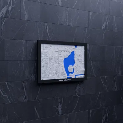 Peking, Beihai Park, China - Mô hình thu nhỏ 3D