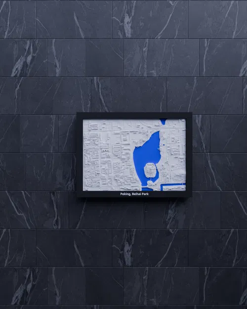 Peking, Beihai Park, China - Mô hình thu nhỏ 3D - Image 5