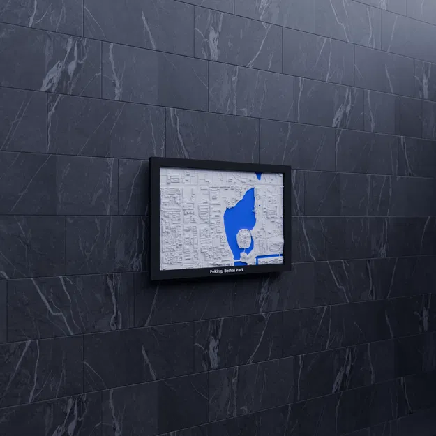 Peking, Beihai Park, China - Mô hình thu nhỏ 3D - Image 6