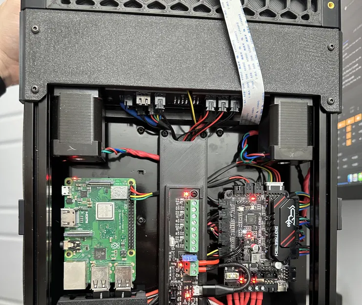 Tấm rear panel Voron V0.1 - Chỉ phần trên (Top Only) - Image 1