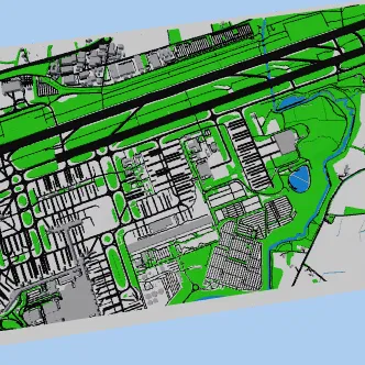 Mô hình sân bay London Gatwick