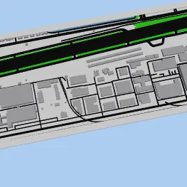 Tranh phong cảnh trụ sở SpaceX