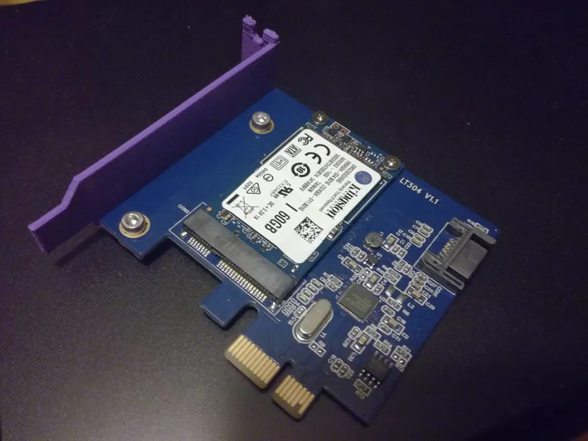 PCI low profile bracket (ngàm/khung gắn PCI low profile) - Image 3