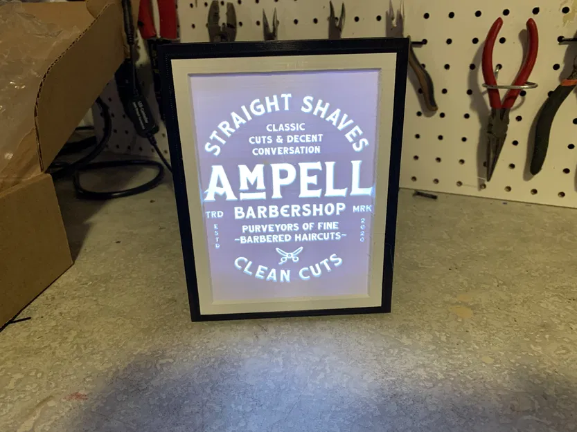 Hộp Đèn Lithophane Stand Light Box LED - Image 7