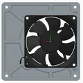 Adapter lệch tâm quạt 80mm sang 120mm (80mm Fan Offset Adapter) - Thumbnail 1