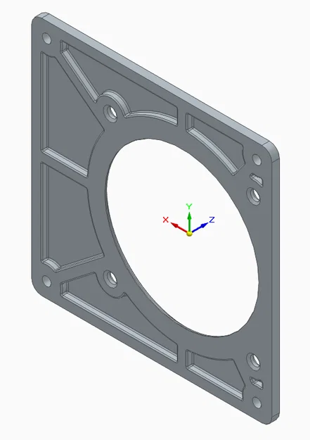 Adapter lệch tâm quạt 80mm sang 120mm (80mm Fan Offset Adapter) - Image 3