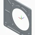 Adapter lệch tâm quạt 80mm sang 120mm (80mm Fan Offset Adapter) - Thumbnail 3