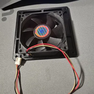 Adapter lệch tâm quạt 80mm sang 120mm (80mm Fan Offset Adapter)
