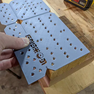 Template Pattern Khoan Lỗ (Drilling Patterns Template)