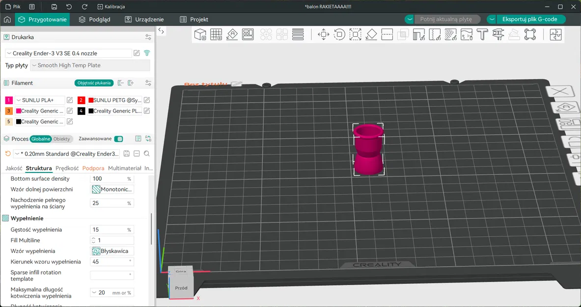 Đầu phun Baloon Rocket nozzle - Image 1