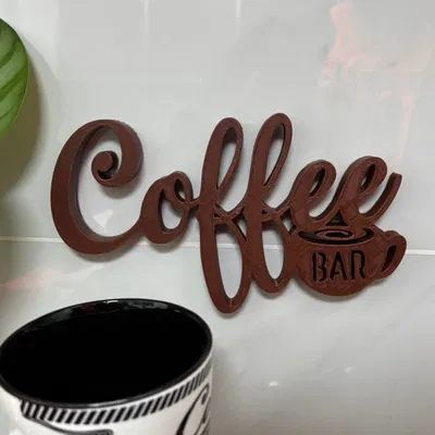 Bảng hiệu Coffee Bar
