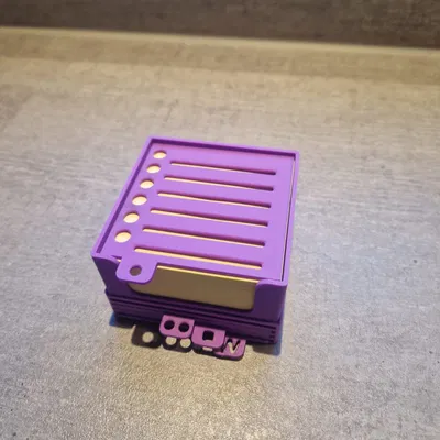 Post-It Stencil – Khay Sticky Note 75×75mm kèm ngăn chứa stencil