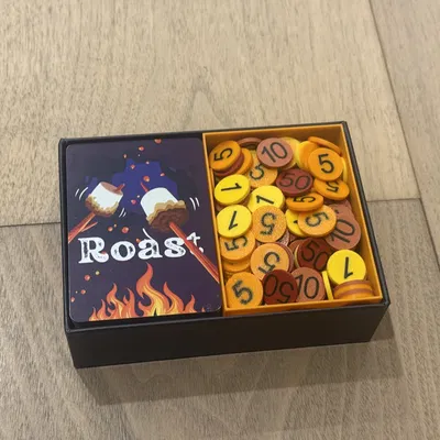 Roast Game - Token và Hộp Đựng Token