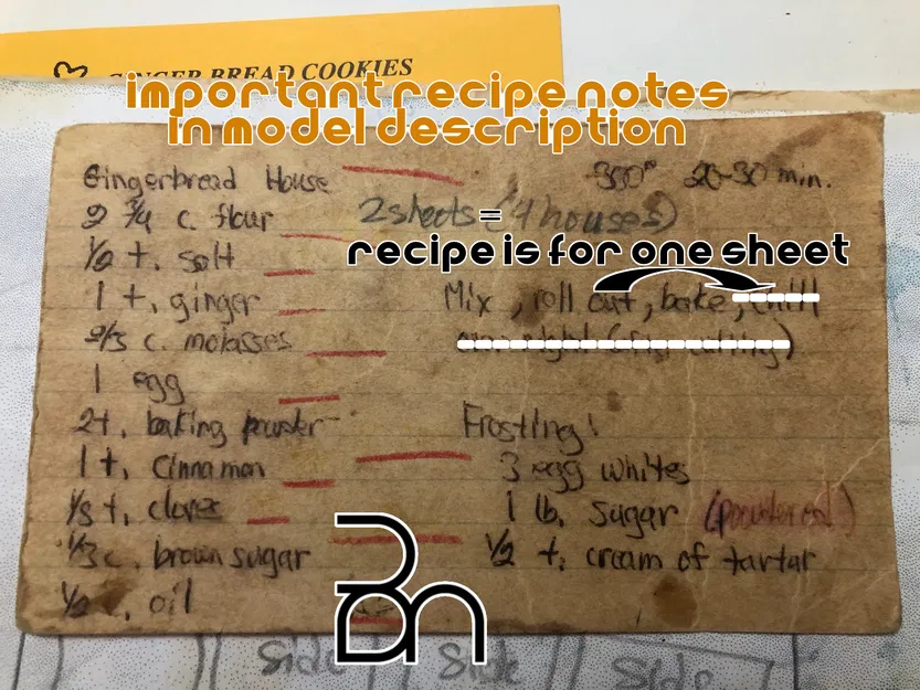 Khuôn cắt bánh Nhà Bánh Gừng: Mái Gable Roof & Truncated Icosohedron - Image 3