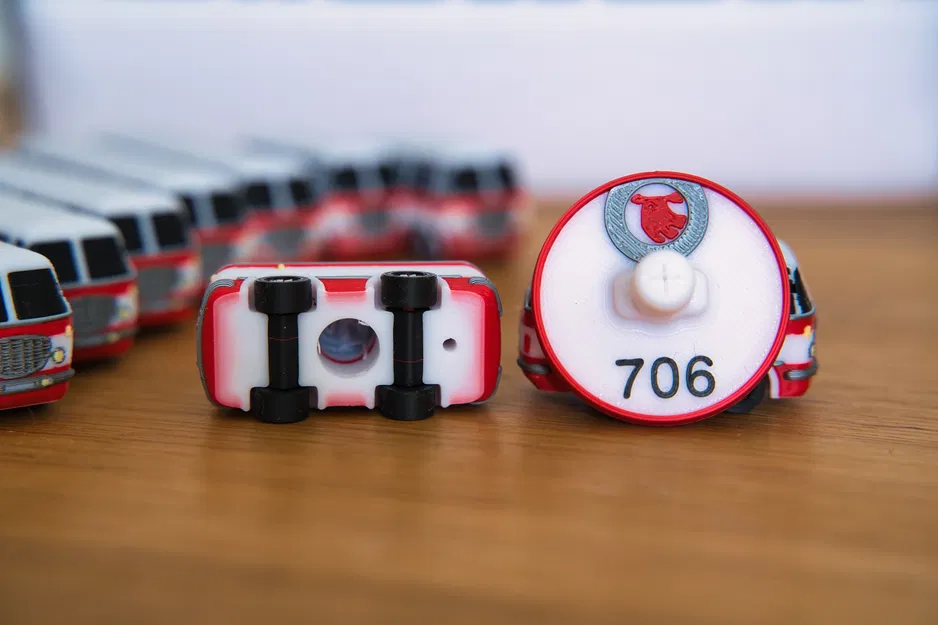 Škoda 706 RTO DERBY – Mô hình Crash Derby mini - Image 5