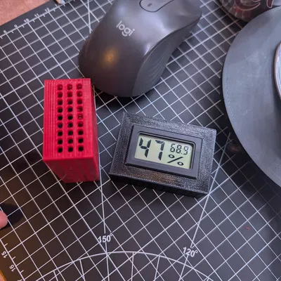 Hộp Hygrometer gắn nam châm nhúng (Embedded Magnets)