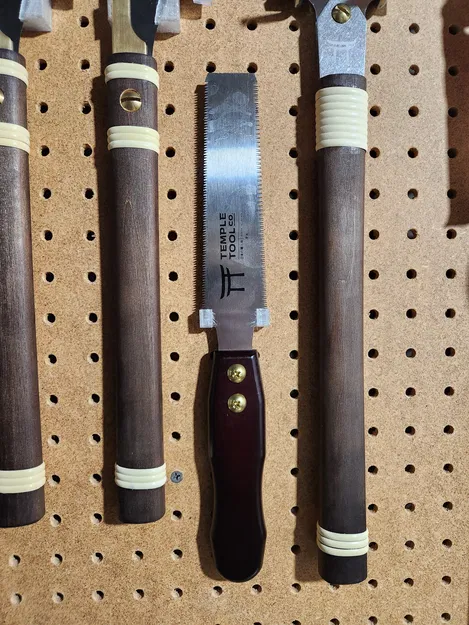 Giá treo pegboard cho Temple Tool Co. 150mm Flush Cut Pull Saw - Image 2