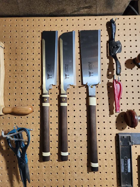 Giá treo pegboard cho Temple Tool co. Dozuki 240mm - Image 2