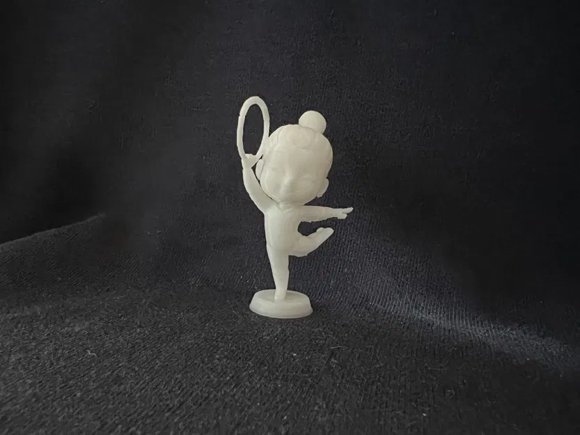 Chibi Gymnast – Figurine 3D dễ thương - Image 2