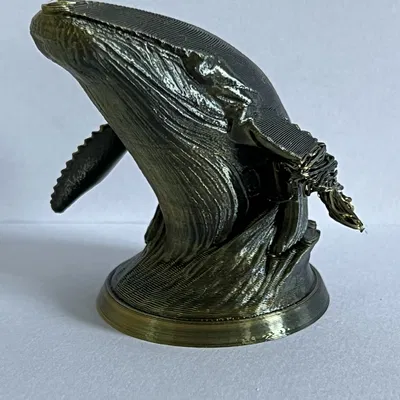 Tượng Bán Thân Cá Voi (Whale Bust)