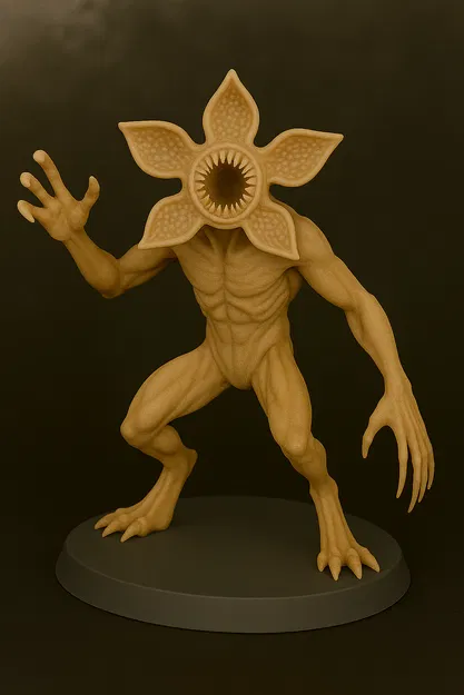 Tượng Demagorgone kèm bệ (Demagorgone statue with pedestal) - Image 1