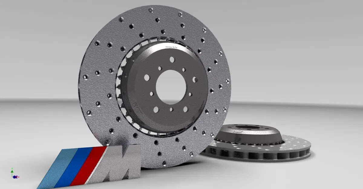 Đĩa phanh trước BMW ///M - Image 2