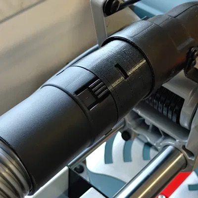 Adapter hút bụi Bosch GCM 8 sang Nilfisk Attix