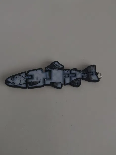 Flexi Forelle – Multicolor | mô hình 3D in chuyển động (Fidget toy) - Image 2