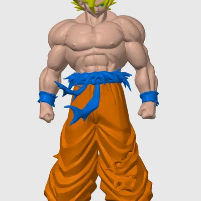 Goku Super Saiyajin và Goku Super Saiyan Blue